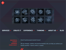 Tablet Screenshot of brandcrystal.com